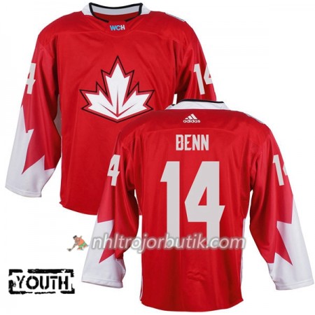 Kanada Tröja Jamie Benn 14 World Cup 2016 Barn Röd